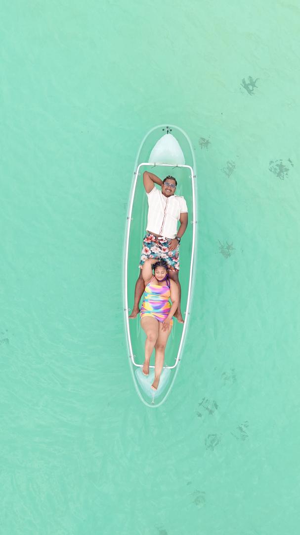Transparent Kayak