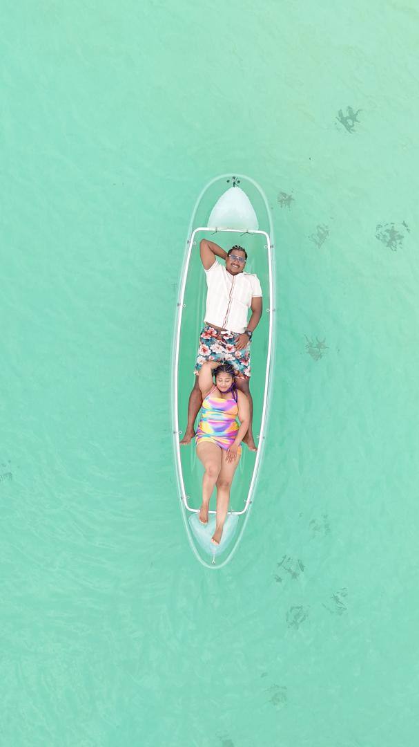 Transparent Kayak