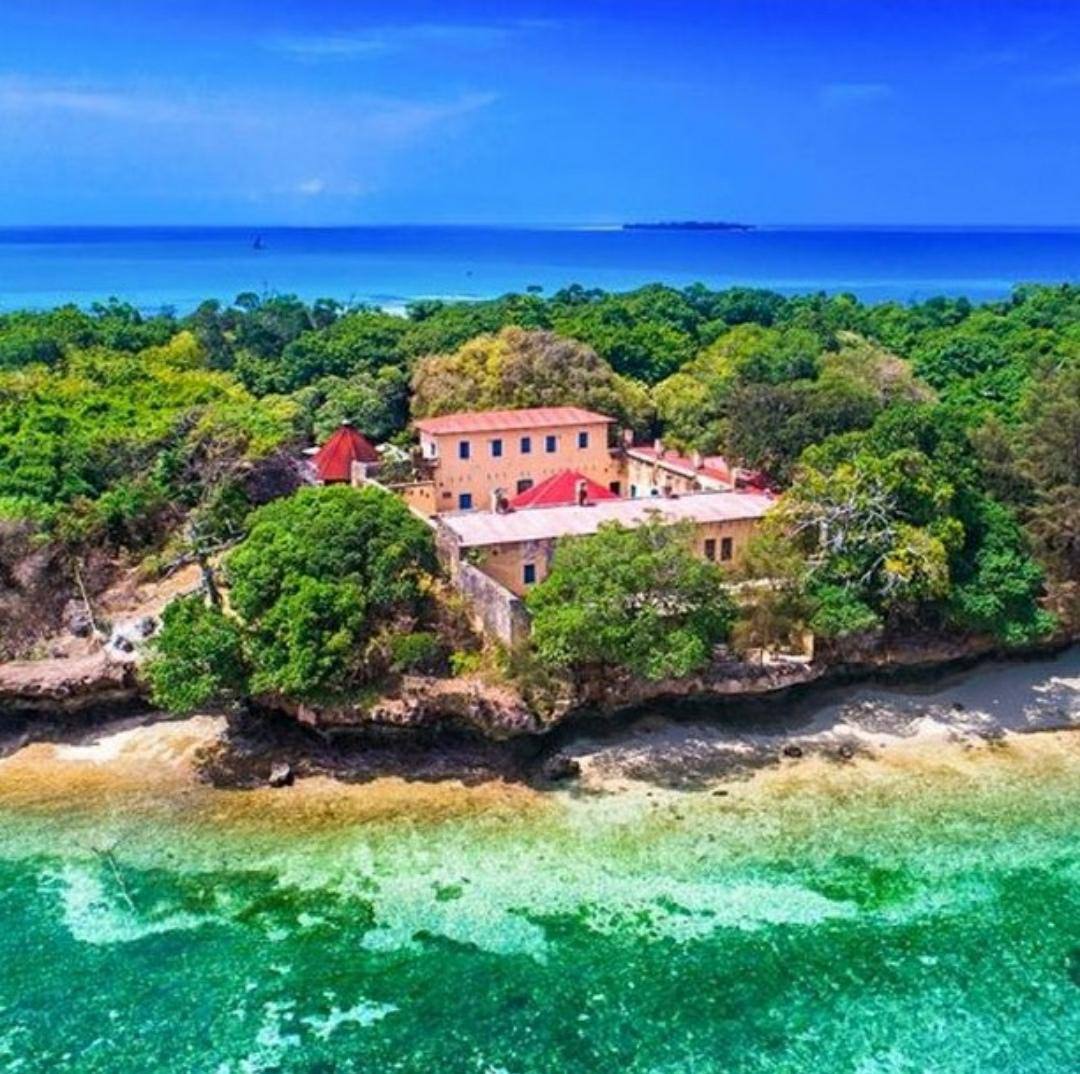 Prison Island Aerial